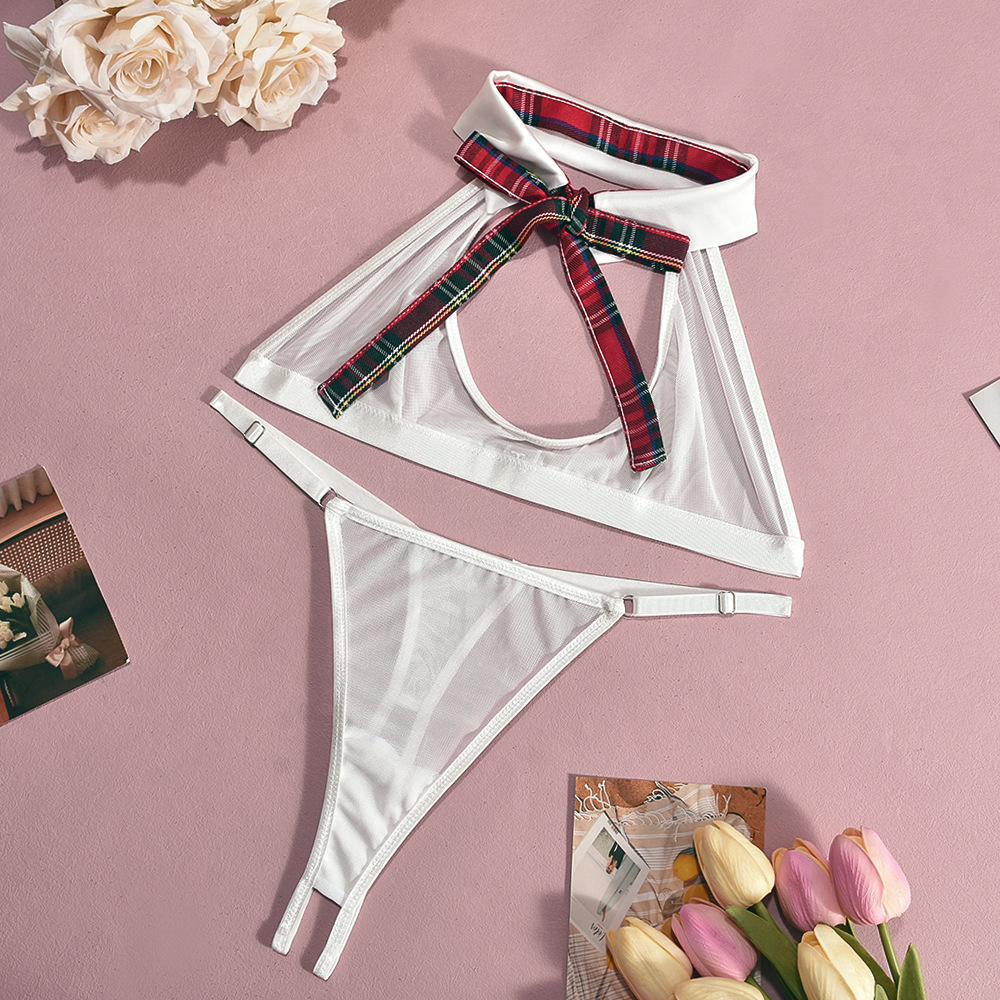 Cosplay Lingerie Set Student Role Play Costume Sexy Bra And Panty Set Underwear